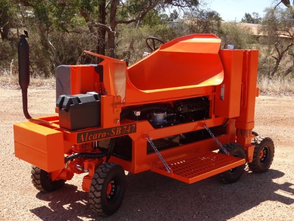 Superseded  Alcaro SB747 Kerb Laying Machine
